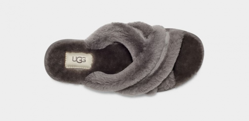 Papuci Ugg Scuffita Dama Gri | 2108KJUEO