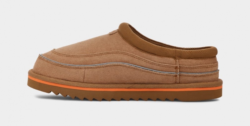 Papuci Ugg Tasman Cali Wave Barbati Maro Portocalii | 4518YZAXG