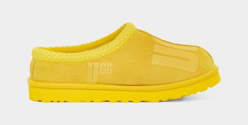 Papuci Ugg Tasman Scatter Grafice Barbati Galbeni | 8023LNCAI