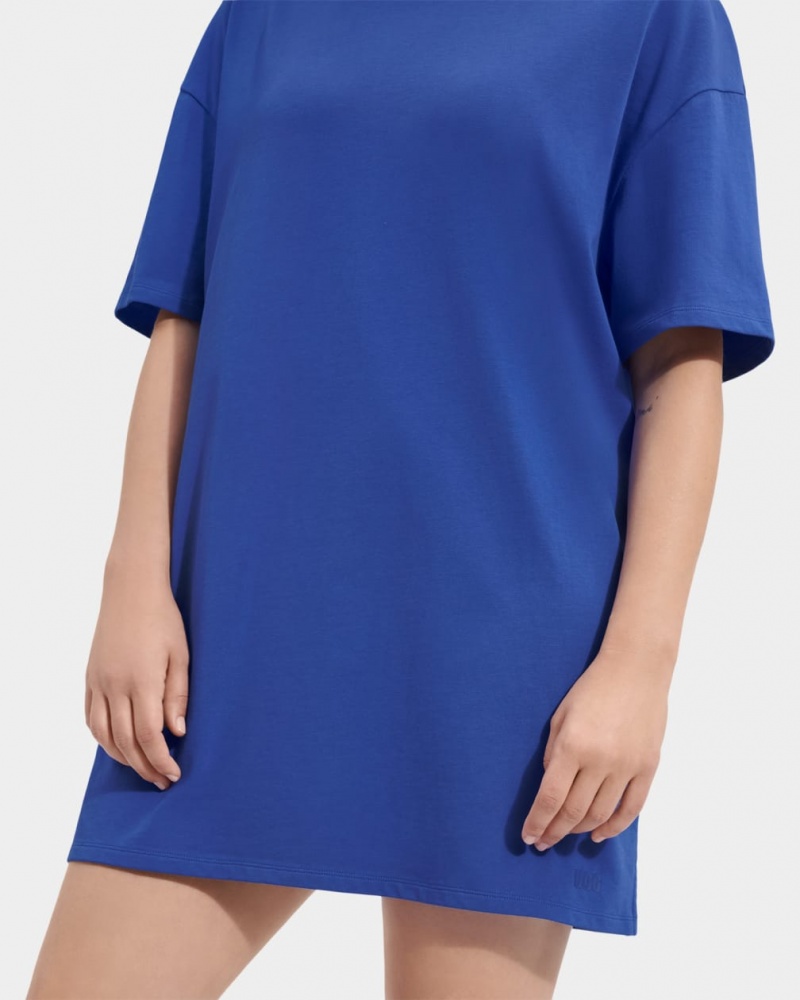 Rochie Ugg Zoey T-Shirt Dama Albastri | 7381CETMI