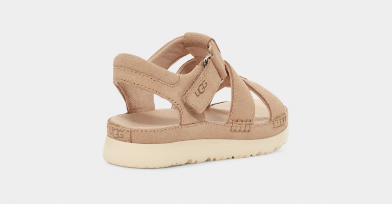 Sandale Ugg Goldenstar Curea Copii Maro | 3546IQHZU