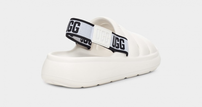 Sandale Ugg Sport Yeah Barbati Albi | 9415INBPS