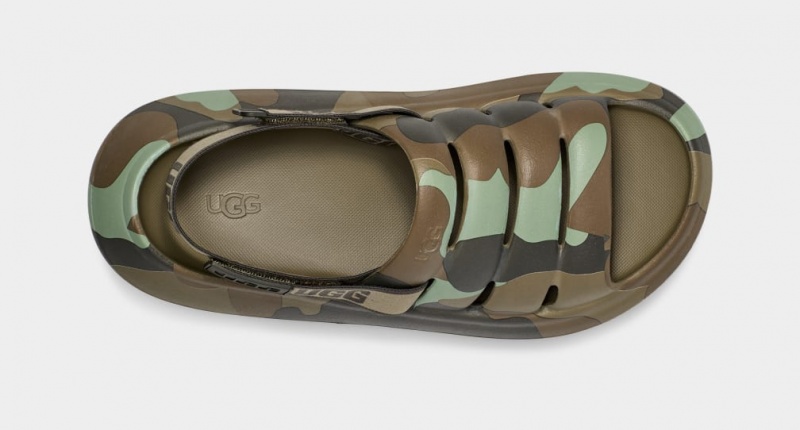 Sandale Ugg Sport Yeah Camopop Barbati Verzi | 1023GAKUB