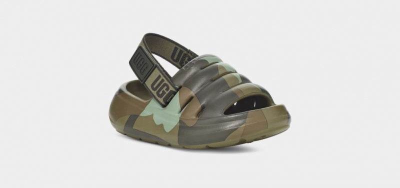 Sandale Ugg Sport Yeah Camopop Copii Verzi | 3291CNWXG