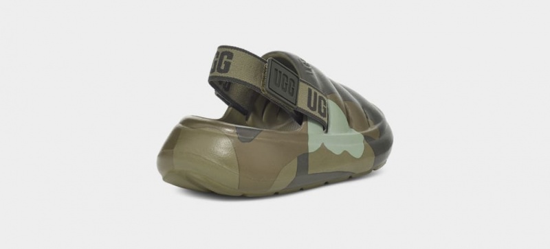 Sandale Ugg Sport Yeah Camopop Copii Verzi | 3291CNWXG