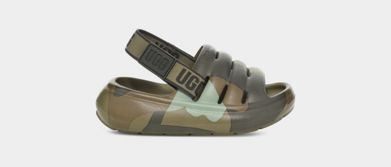 Sandale Ugg Sport Yeah Camopop Copii Verzi | 3291CNWXG