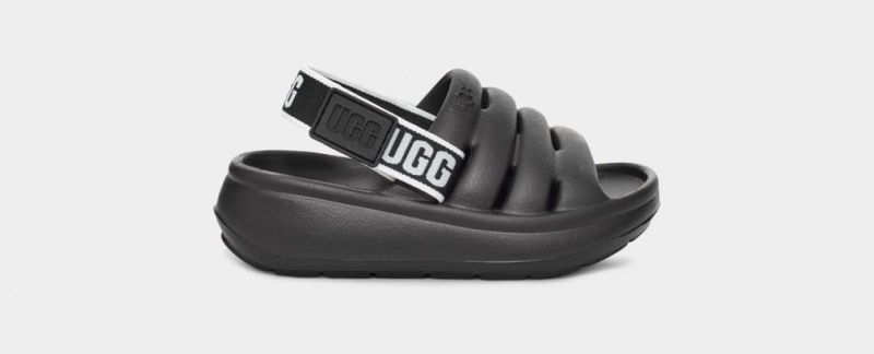 Sandale Ugg Sport Yeah Copii Negrii | 0852QBJLV