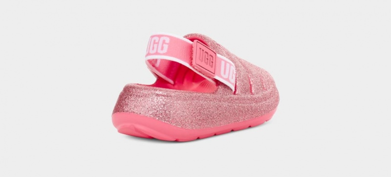 Sandale Ugg Sport Yeah Glitter Copii Roz | 3815DGLNR