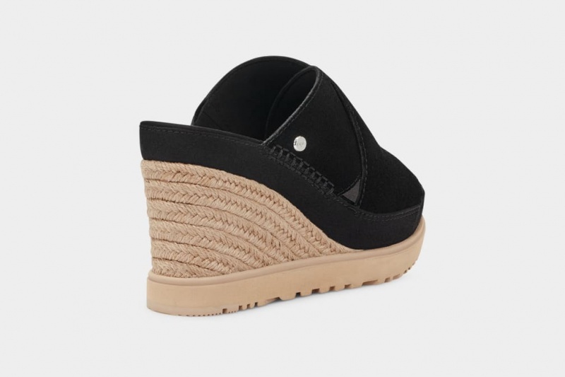 Slapi Ugg Abbot Dama Negrii | 6295UQWTJ