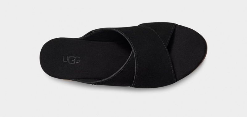 Slapi Ugg Abbot Dama Negrii | 6295UQWTJ