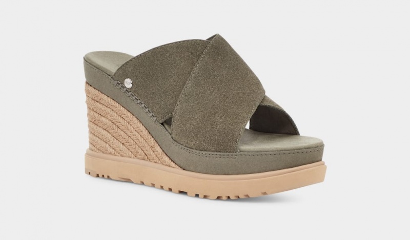 Slapi Ugg Abbot Dama Verzi | 2834LVCWY