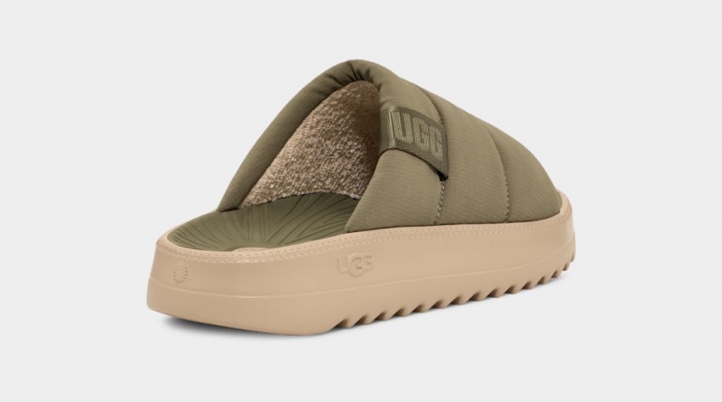 Slapi Ugg Maxxer Barbati Verzi | 6950UMRQL