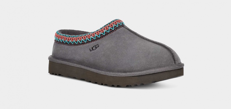 Slip On Ugg Tasman Dama Gri Inchis | 9653DIXPB